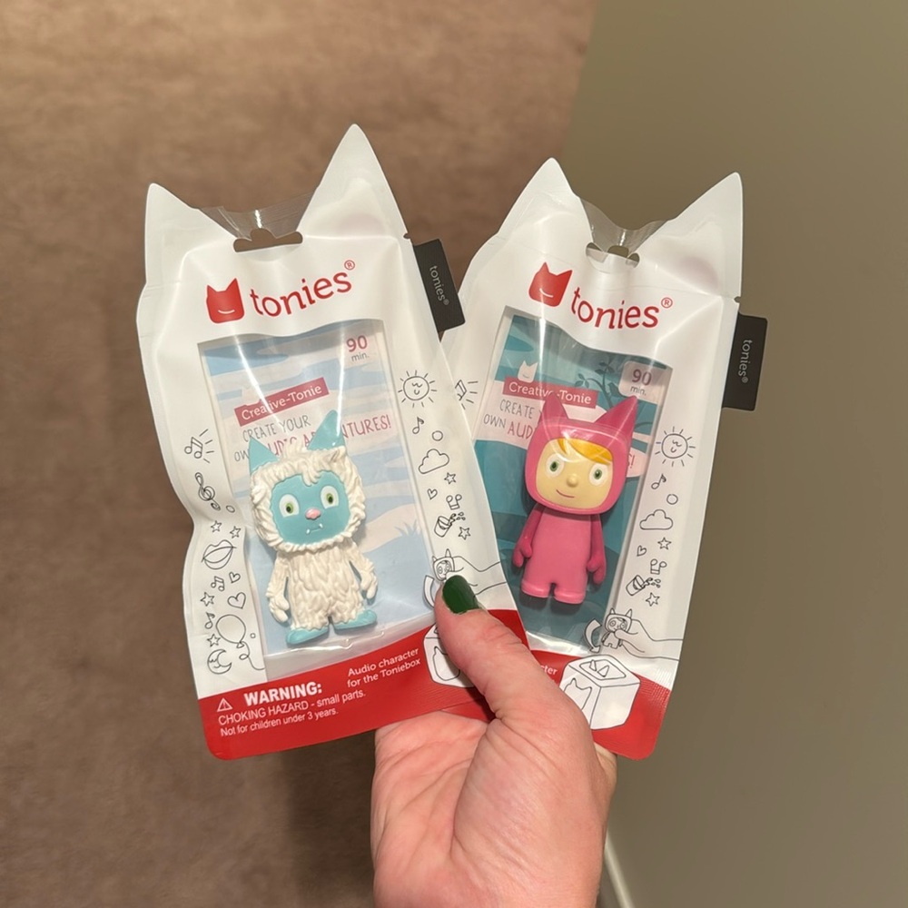 2 BNIP creative Tonies. Never used.